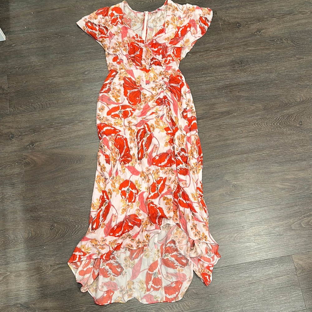 🌺 parker long floral dress